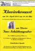 30.4.2011 - Wege zum Wohnen Wr. Neustadt - Klavierkonzert mit Ines Schüttengruber im BORG Wr. Neustadt